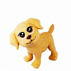 Cachorrinho Creme Na Casinha Mini Pet Pupee