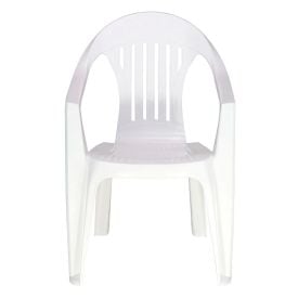 Cadeira De Plástico Tramontina Imbé Até 182Kg 92231/010 - Branco