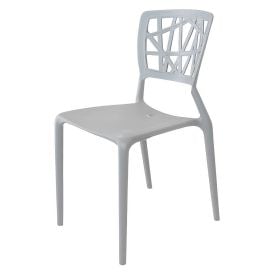 Cadeira Plástica Trama Arqplast - Cinza
