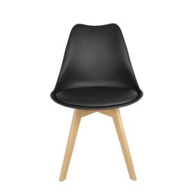 Cadeira Saarinen 54X47,5X81 cm Conthey - Preto