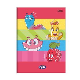 Caderno Brochura Capa Dura 1/4 Fini 80 Folhas Foroni - Sortido