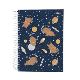 Caderno Universitário Espiral 10 Matérias 200 Folhas Tilibra - Sortido