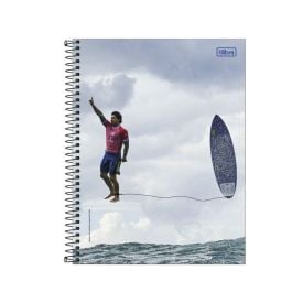 Caderno Espiral Capa Dura Universitário Gabriel Medina Tilibra - Sortido
