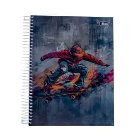 Caderno Universitário Espiral 10 Matérias 200 Folhas Tilibra - Sortido
