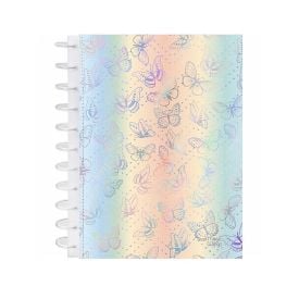 Caderno Kitdisc Magic Wings 160 Folhas Kit Style - Sortido 