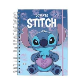 Caderno Smart Universitário Stitch 80 Folhas - DAC