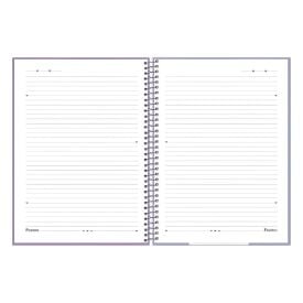 Caderno Universitário Espiral Capa Dura Axolove 160 Folhas Foroni - Sortido