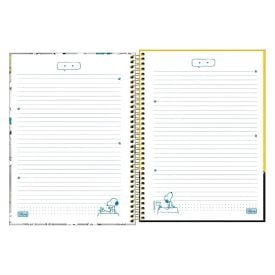 Caderno Universitário Espiral Capa Dura Snoopy Core 80 Folhas Tilibra - Sortido