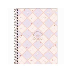 Caderno Universitário Espiral Capa Dura Soho 160 Folhas Tilibra - Sortido