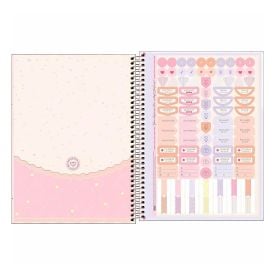 Caderno Universitário Espiral Capa Dura Soho 160 Folhas Tilibra - Sortido