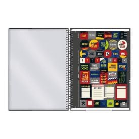 Caderno Universitário Espiral Motoclub 160 Folhas Foroni - Sortido