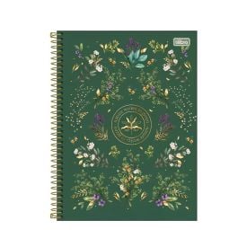 Caderno Universitário Espiral Naturalis 160 Folhas Tilibra - Sortido 