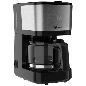 Cafeteira Elétrica Oster Compacta 750ml Inox OCAF300