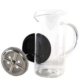 Cafeteira Prensa Francesa Lyor 400Ml - Preto e Transparente