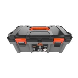 Caixa de Ferramentas 18,3" Tática Metasul - Preto
