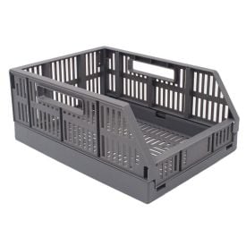 Organizador Dobrável C/Abertura Diagonal Havan Casa 7 L - Cinza