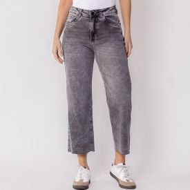 Calça Feminina Jeans Flare Cropped Boby Blues