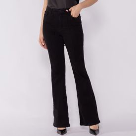 Calça Feminina Em Sarja Flare Patricia Foster