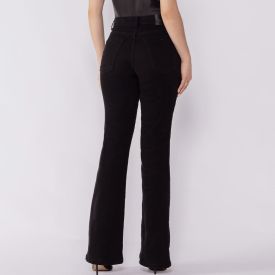 Calça Feminina Em Sarja Flare Patricia Foster