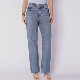 Calça Feminina Jeans Reta Patricia Foster