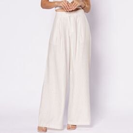 Calça Feminina Pantalona De Alfaiataria Patricia Foster