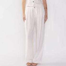 Calça Feminina Reta De Alfaiataria Patricia Foster