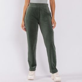 Calça Feminina Esportiva Reta em Plush Scream