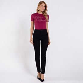 Calça Feminina Skinny Em Sarja Patricia Foster