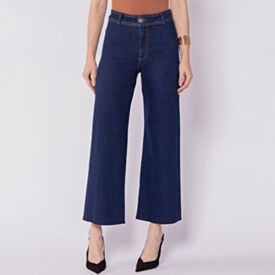 Calça Feminina Wide Leg Cropped Patricia Foster