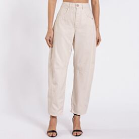 Calça Jeans Feminina Barrel Em Sarja Boby Blues