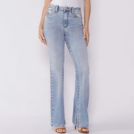 Calça Jeans Feminina Flare Patricia Foster