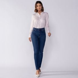 Cal&ccedil;a Jeans Feminina Skinny Patricia Foster
