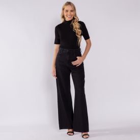 Calça Jeans Feminina Wide Leg Boby Blues