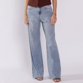 Calça Jeans Feminina Wide Leg Boby Blues