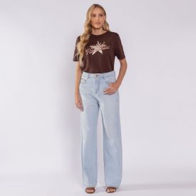 Calça Jeans Feminina Wide Leg Boby Blues