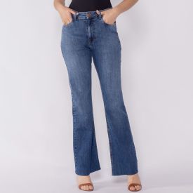 Calça Jeans Feminina Boot Cut Patricia Foster