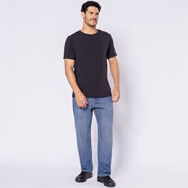 Calça Jeans Masculina Skater Thing Azul Medio