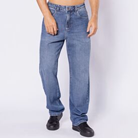 Calça Jeans Masculina Skater Thing Azul Medio