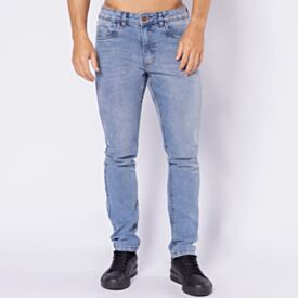 Calça Jeans Masculina Skinny Thing Azul Medio