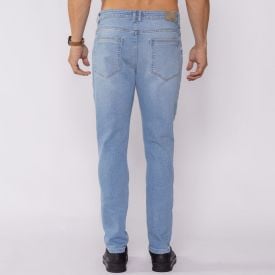 Cal&ccedil;a Jeans Masculina Skinny Thing Azul Claro