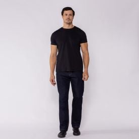 Calça Jeans Masculina Slim Marc Alain Azul Escuro