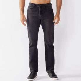Cal&ccedil;a Jeans Masculina Slim Thing Preto Estonado