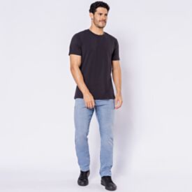 Calça Jeans Masculina Slim Thing Azul Claro