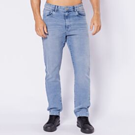 Calça Jeans Masculina Slim Thing Azul Claro
