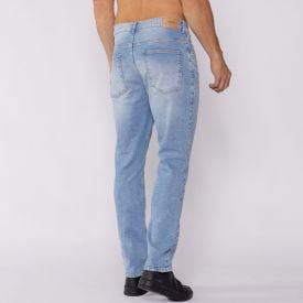 Cal&ccedil;a Jeans Masculina Slim Thing Azul Claro