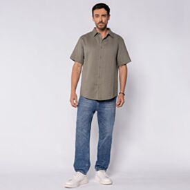 Cal&ccedil;a Jeans Masculina Tapered Premium Thing Azul Medio