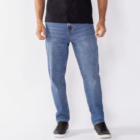Calça Jeans Masculina Tapered Thing Azul Medio