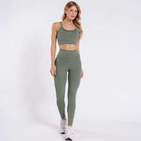 Calça Legging Feminina De Suplex Scream