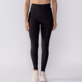 Calça Legging Feminina Jacquard Scream Preto