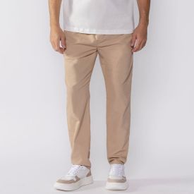 Calça Masculina De Algodão Thing Caqui